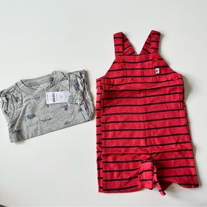 Carters 2pc. Boys Overall Set 24 Months